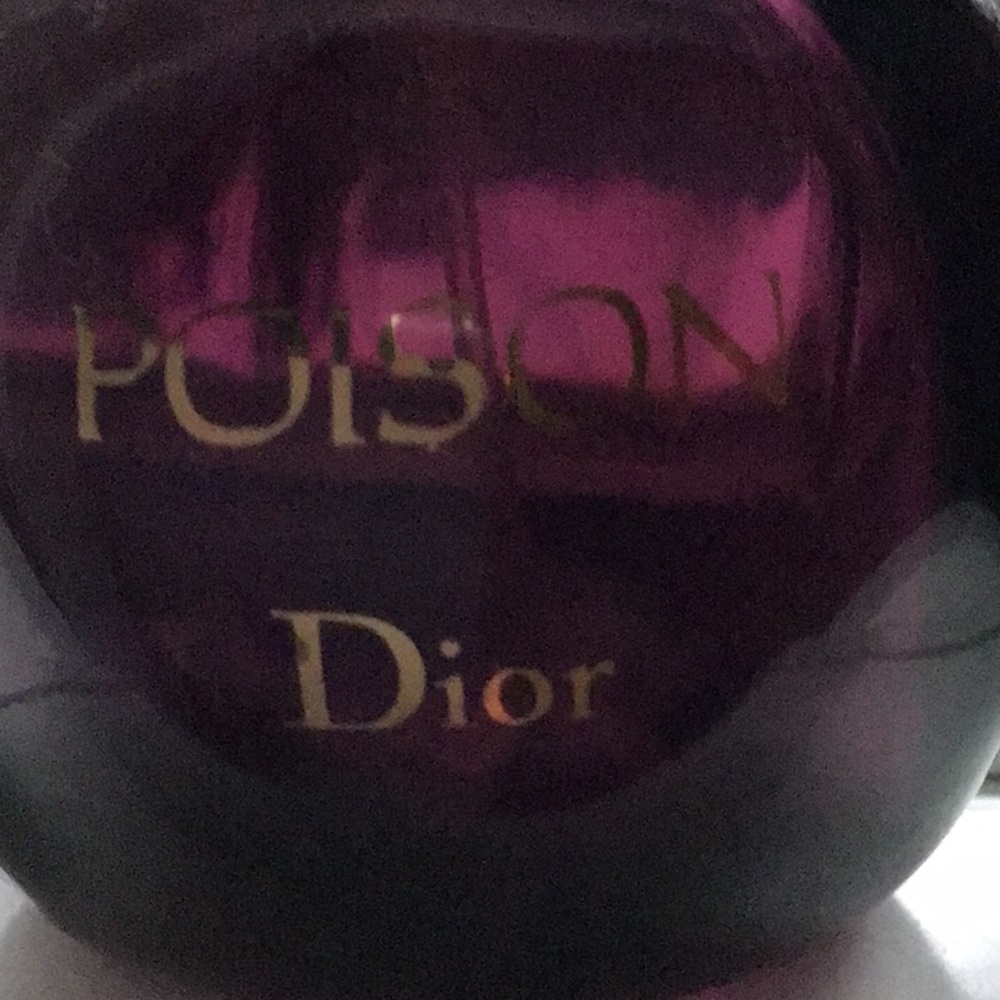 Poison Dior🧚‍♀️🔮EMPTY bottle collectable glass purple